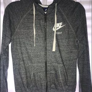 Nike zip up sweater